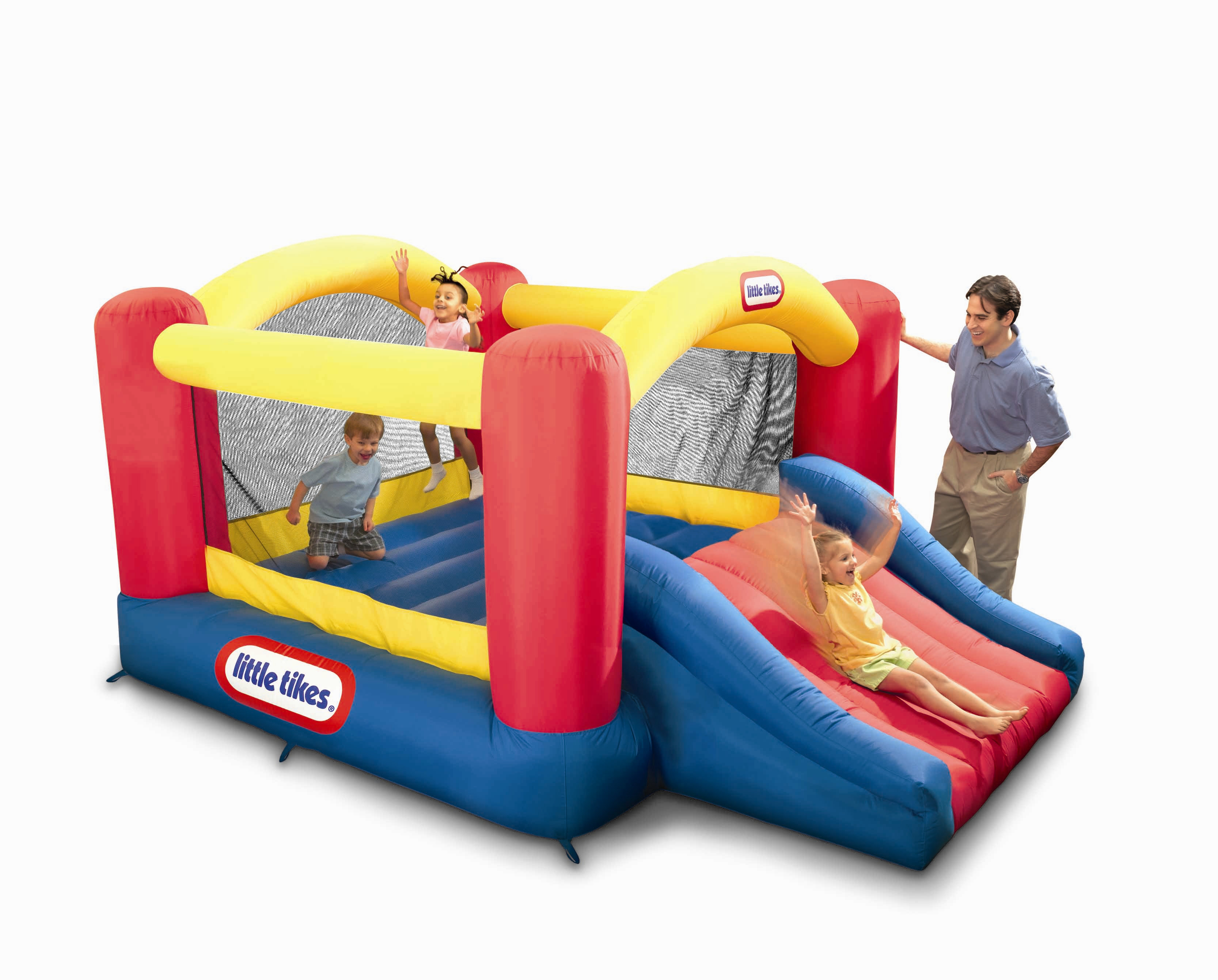 Little Tikes Jump n Slide Dry Bouncer Reviews Wayfair